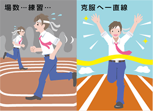 あがり症克服方法の違い